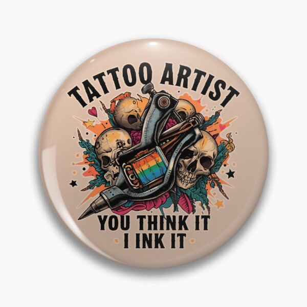 Item preview, Tattoo Artist - You Think It I Ink It Classic T-Shirt LGBT Theme designed and sold by EchoPrint Co..