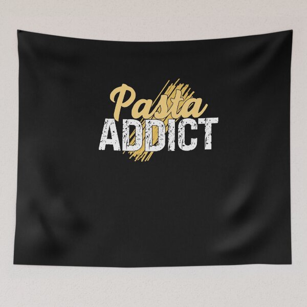 Item preview, Pasta Addict Funny Food Lover Saying designed and sold by SharpThreadZ.