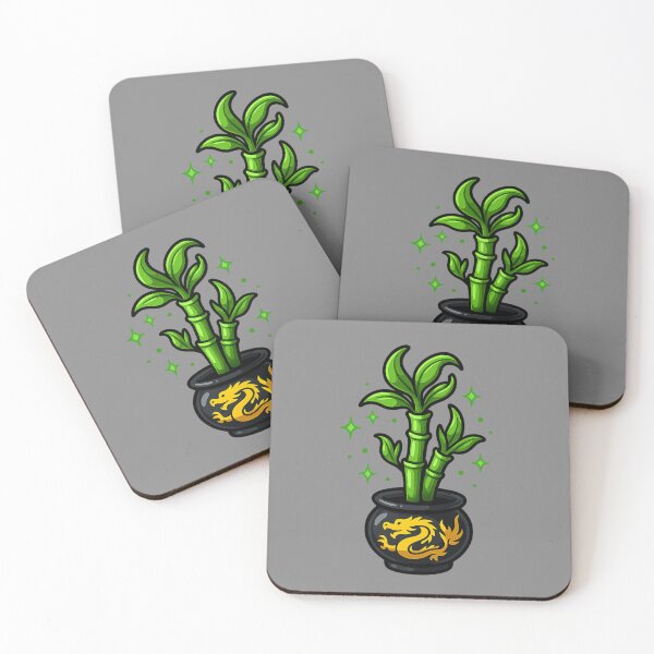 Item preview, Lucky Bamboo in a Dragon Pot – Feng Shui Design designed and sold by Ahau Designs.