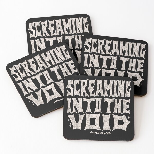 Item preview, Screaming Into the Void designed and sold by doodlebymeg.