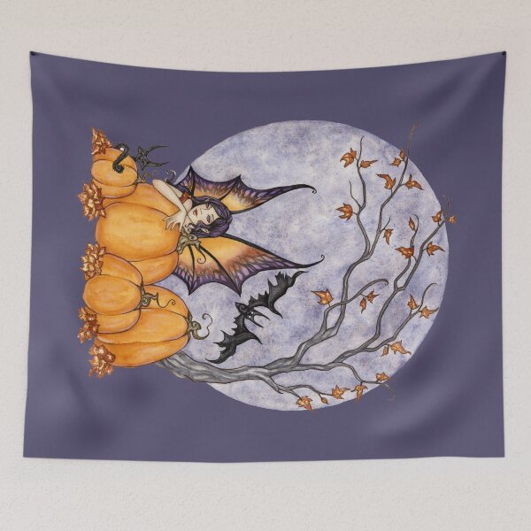 Item preview, Mischief In The Pumpkin Patch designed and sold by AmyBrownArt.