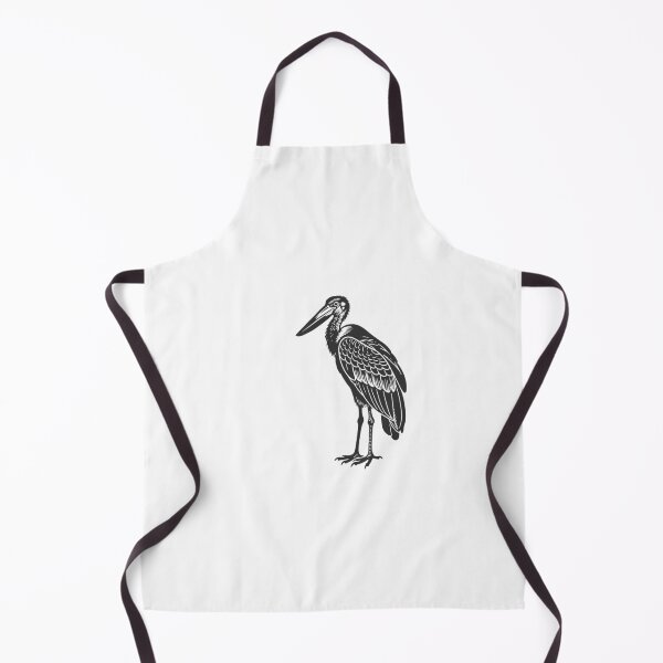 Item preview, Elegant Marabou Stork Artwork designed and sold by JollyCritters.