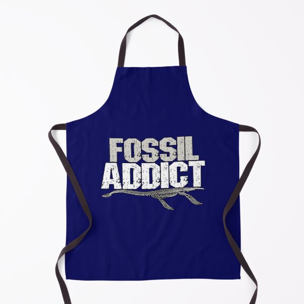 Item preview, Fossil Addict Funny Paleontology Pun designed and sold by SharpThreadZ.