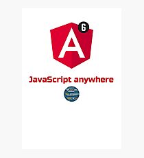 Angularjs anywhere - MD Studios Photographic Print