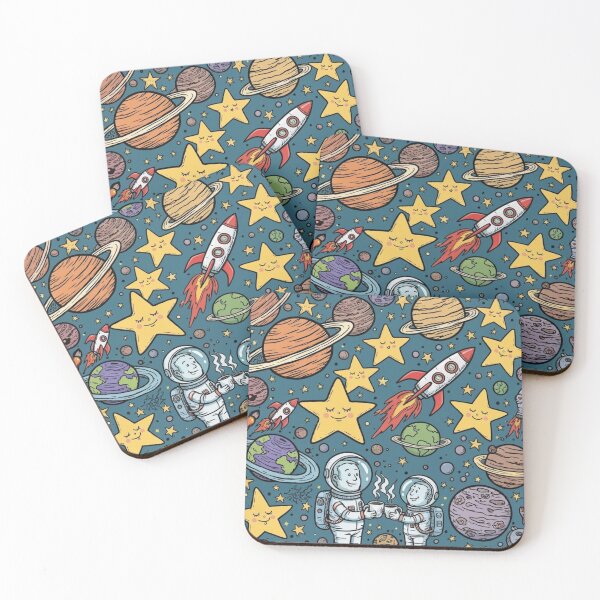Item preview, Chaotic Cosmic Doodle Universe – Quirky Space Sketch T-Shirt designed and sold by EverydayFind.