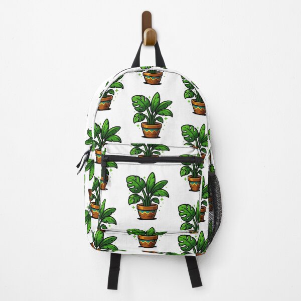 Item preview, Monstera Plant in Decorated Pot – Indoor Plant Design designed and sold by Ahau Designs.