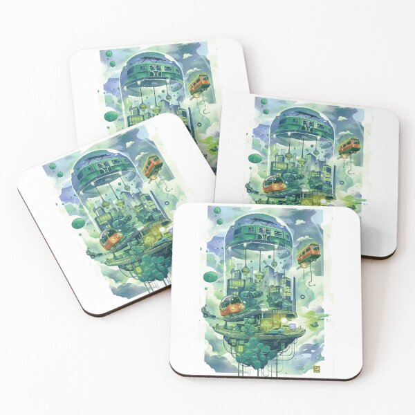 Item preview, Floating Futuristic City designed and sold by jrhernand.