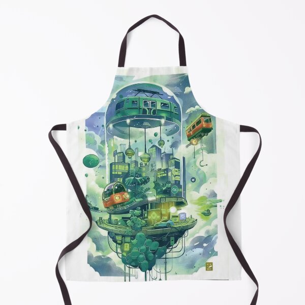 Item preview, Floating Futuristic City designed and sold by jrhernand.