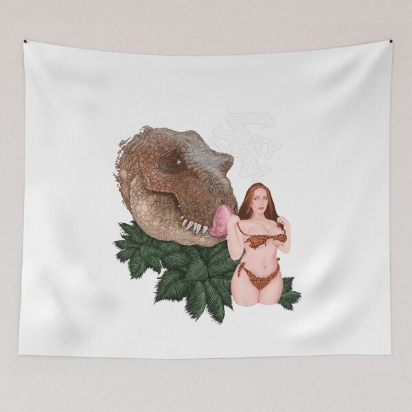 Item preview, Thirsty pet t rex designed and sold by SKYNADZZ.