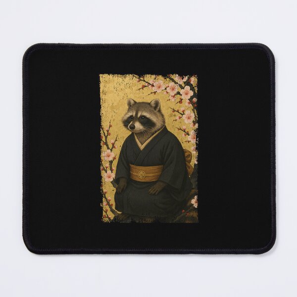 Item preview, Raccoon Japanese Costume Japan Cherry Blossom Boys Girls Kids designed and sold by rafaeltto.