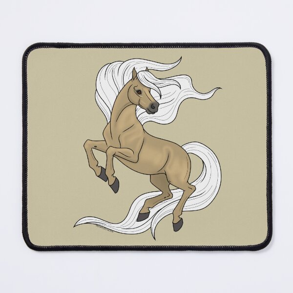 Item preview, Prancing Palomino Cartoon Horse designed and sold by DappledMoon.