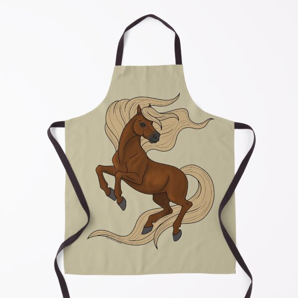 Item preview, Prancing Sorrel Cartoon Horse designed and sold by DappledMoon.