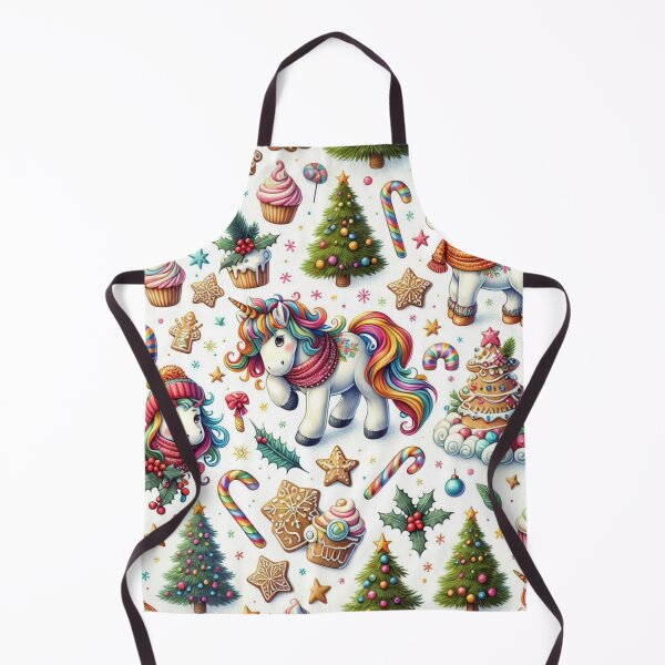 Item preview, Holiday Unicorn Pattern designed and sold by purplesensation.