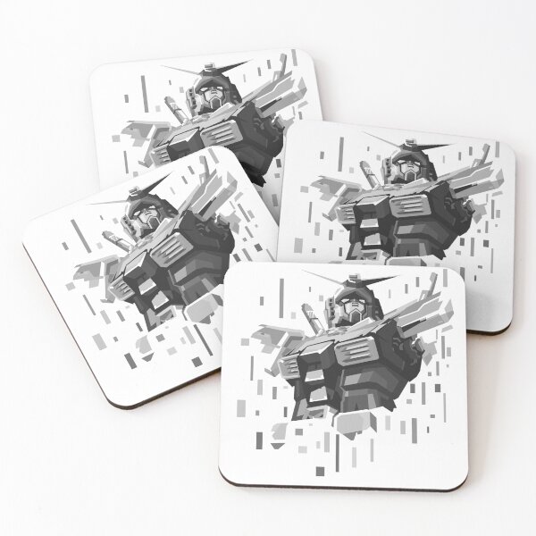 Item preview, RX-78-2 pop art black and white designed and sold by Kahlildesign.