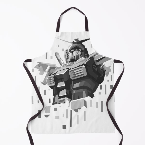 Item preview, RX-78-2 pop art black and white designed and sold by Kahlildesign.