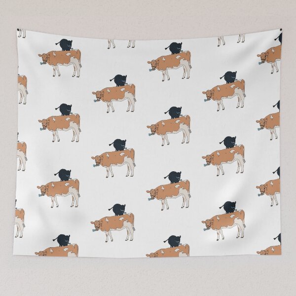 Item preview, Brown and Black Cow from a Country Farm designed and sold by SleepThenSlay.