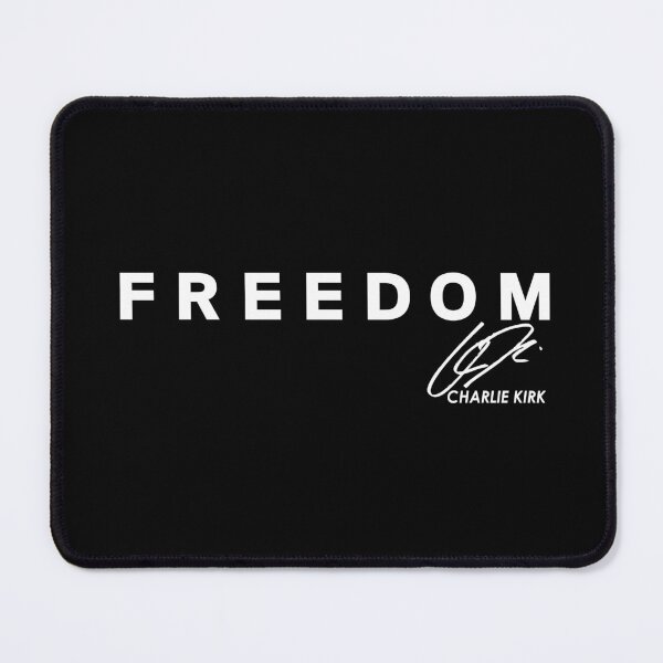 Item preview, Charlie Kirk Red Freedom Signature Tribute designed and sold by JeyVel.
