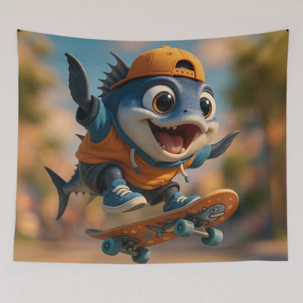Item preview, Skater Albacore Tuna  designed and sold by Sillytoe.