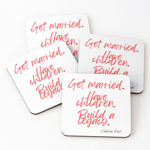 Item preview, Charlie Kirk Get Married  designed and sold by Berderky.