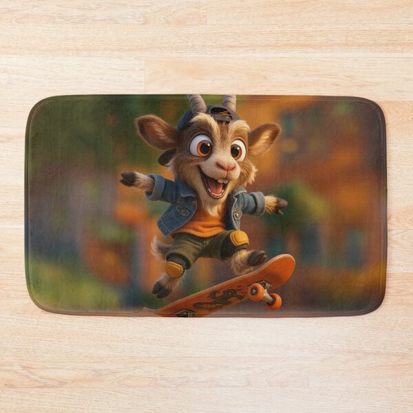 Item preview, Skater Alpine Goat designed and sold by Sillytoe.