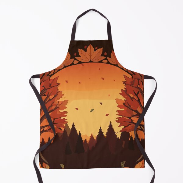 Item preview, Autumn Forest Sunset Wreath Pumpkins & Fall Leaves | Cozy Harvest Aesthetic designed and sold by Project X Design.