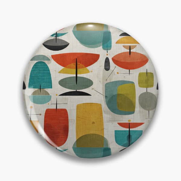 Item preview, Mid Century Modern Geometric Pattern 4 designed and sold by Kybruno's Creations.