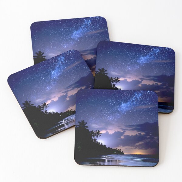 Item preview, Starlit Beach at Dusk designed and sold by Exodoi.