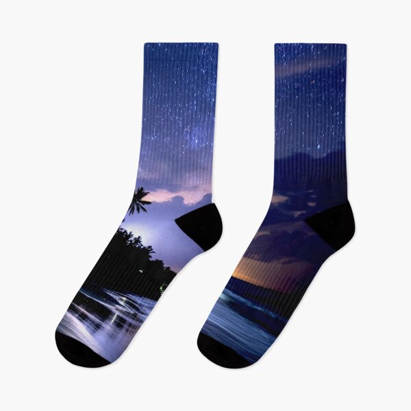 Item preview, Starlit Beach at Dusk designed and sold by Exodoi.