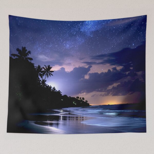 Item preview, Starlit Beach at Dusk designed and sold by Exodoi.