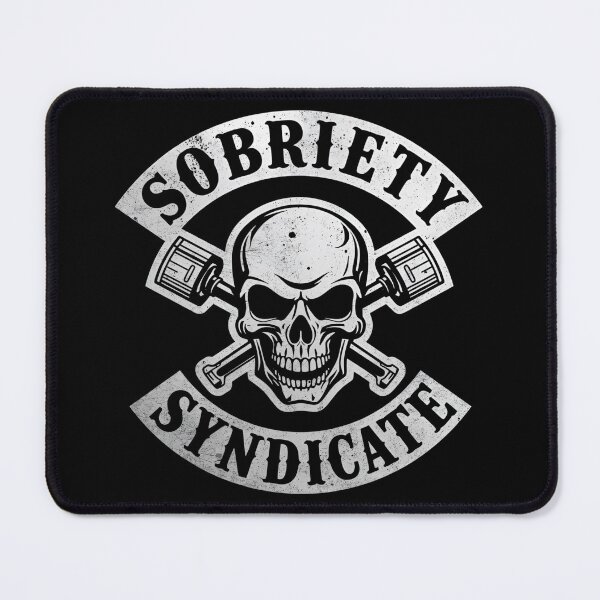 Item preview, Sobriety Syndicate Gifts, For Biker Culture Fans designed and sold by EggertoneArt.