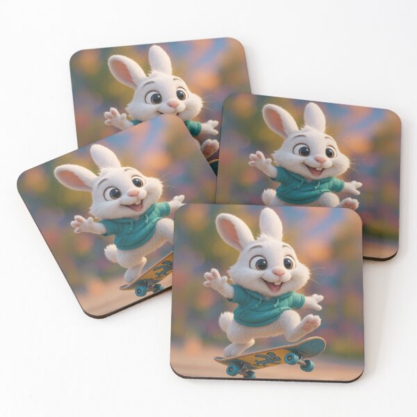 Item preview, Skater Arctic Hare designed and sold by Sillytoe.