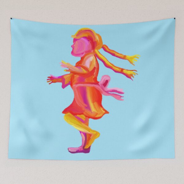 Item preview, Skipping and Dancing Back to Childhood Silhouette designed and sold by Deborah Camp.