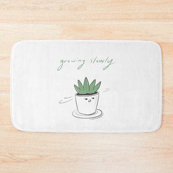 Item preview, Growing Slowly – Hand-drawn Plant Doodle designed and sold by mintmono-studio.