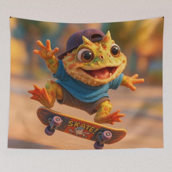 Item preview, Skater Argentine Horned Frog designed and sold by Sillytoe.