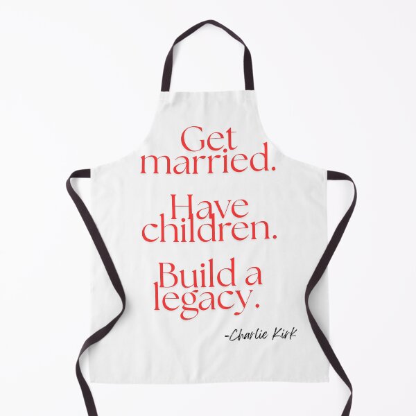 Item preview, Charlie Kirk Get Married Quote designed and sold by Berderky.