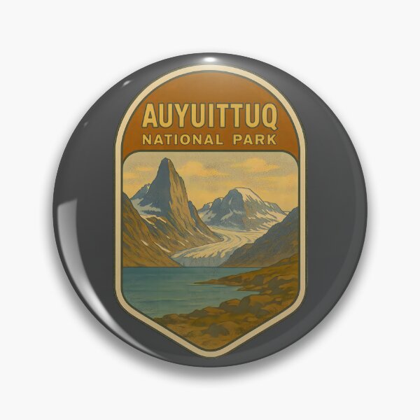 Item preview, Vintage Canadian National Park Prints: Auyuittuq designed and sold by PinUpPizzazz.
