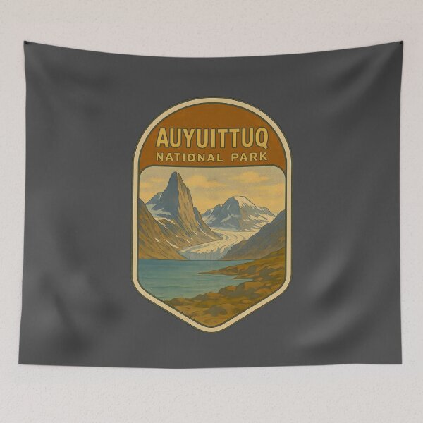 Item preview, Vintage Canadian National Park Prints: Auyuittuq designed and sold by PinUpPizzazz.