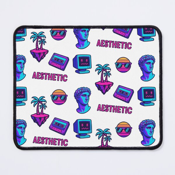 Item preview, Vaporwave Sticker Pack - Retro Aesthetic Bundle with Glitch CRT & Greek Statue designed and sold by WelSol.