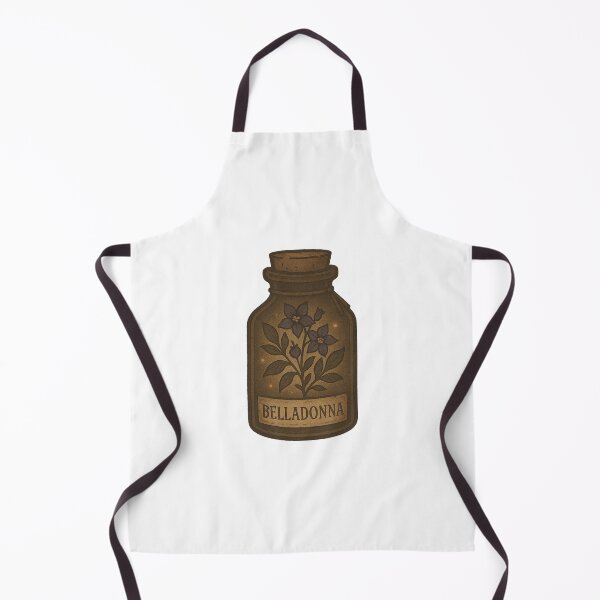 Item preview, Belladonna Apothecary Jar Illustration designed and sold by Vendeloc.