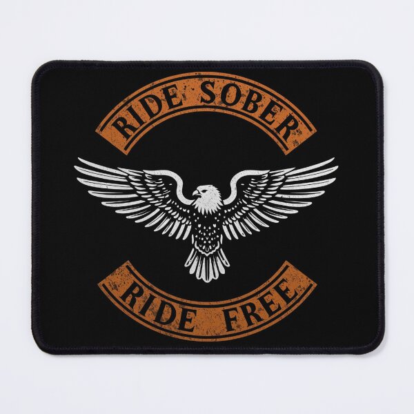 Item preview, Ride Sober Ride Free Gifts For Biker Fans designed and sold by EggertoneArt.