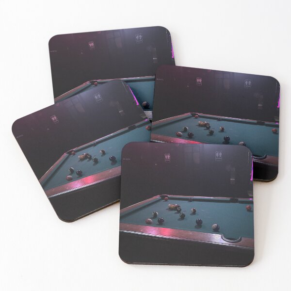 Item preview, Dark Pool Table with Neon Lights designed and sold by PurpleChalkSF.