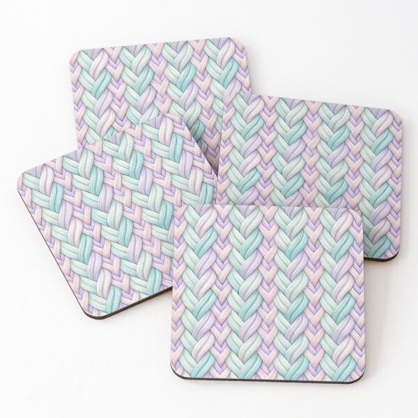 Item preview, Rainbow pastel crochet pattern  designed and sold by FatBirdie.