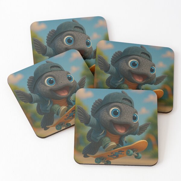 Item preview, Skater Blue Eyed Pleco Fish designed and sold by Sillytoe.