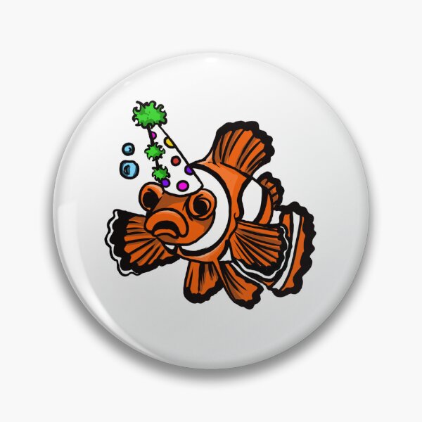Item preview, Colored clown fish  designed and sold by October Valentine .