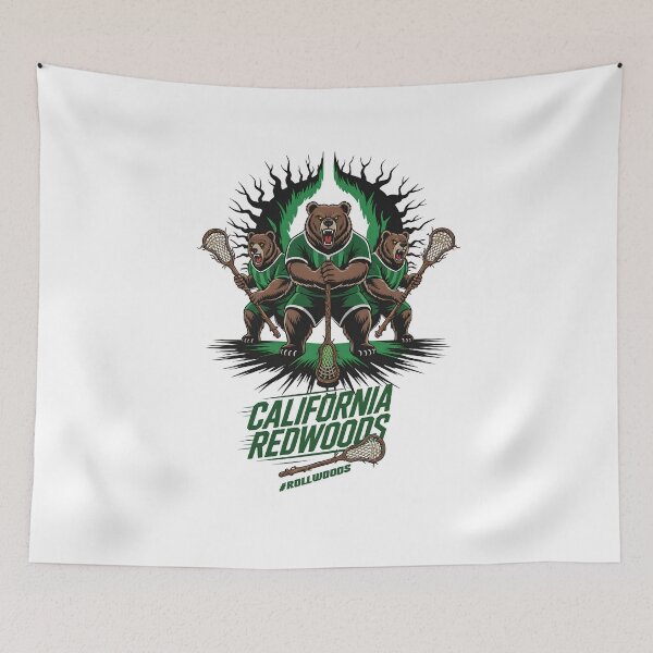 Item preview,  california redwoods Illustrated Fan Design  Lacrosse Lovers designed and sold by Designfordream.
