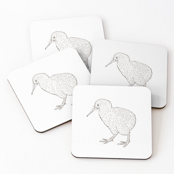 Item preview, Charming Kiwi Bird Artwork designed and sold by JollyCritters.
