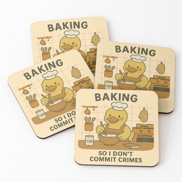 Item preview, Baking so I don't commit crimes designed and sold by Florarts.