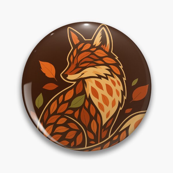 Item preview, Autumn Leaf Fox Botanical Woodland Animal designed and sold by Project X Design.