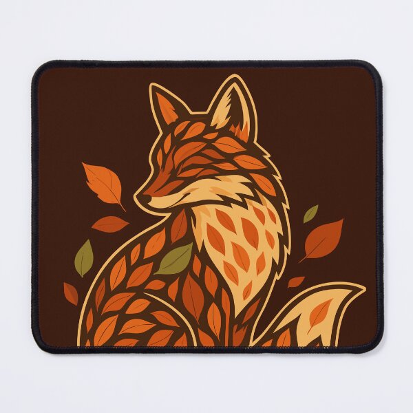 Item preview, Autumn Leaf Fox Botanical Woodland Animal designed and sold by Project X Design.