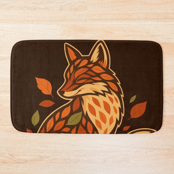 Item preview, Autumn Leaf Fox Botanical Woodland Animal designed and sold by Project X Design.